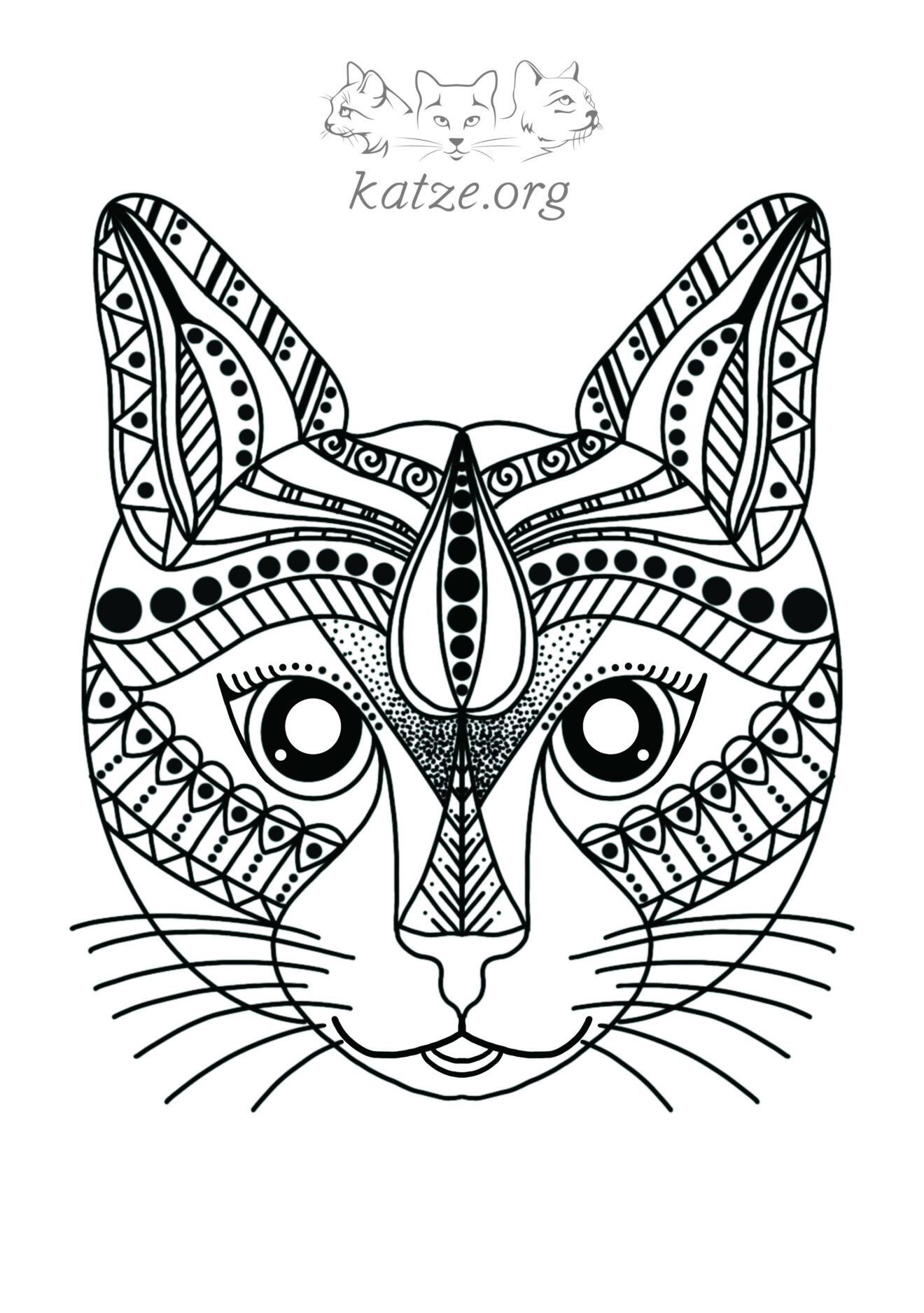 Katzenbilder zum Ausmalen: Entspannung, Kreativität und Spaß für Groß und Klein!