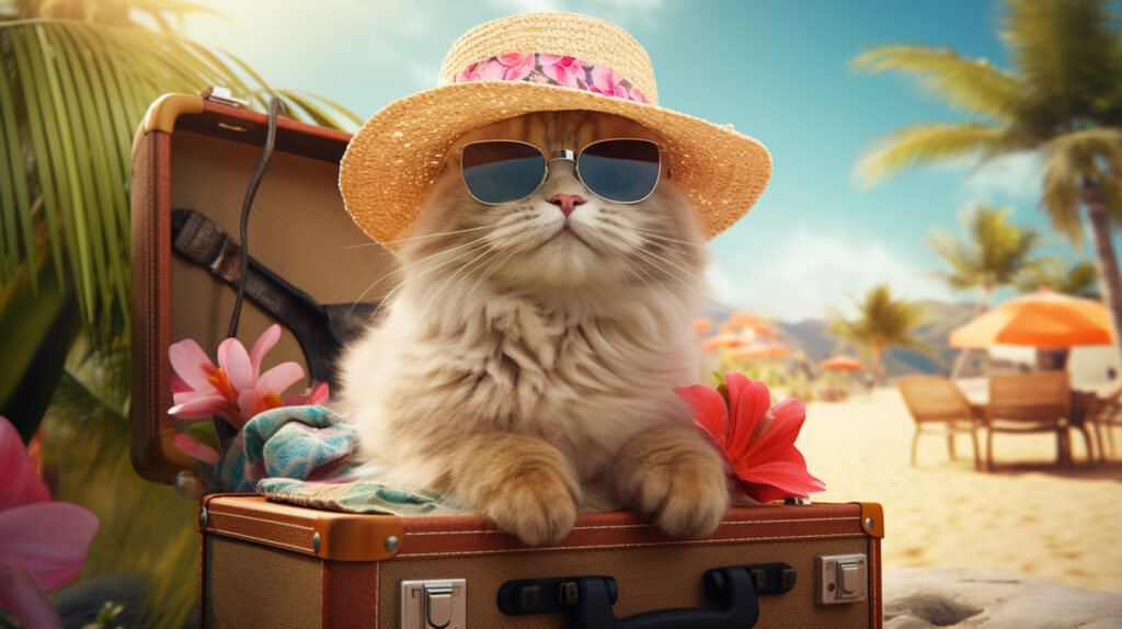 Mit Katze Urlaub machen